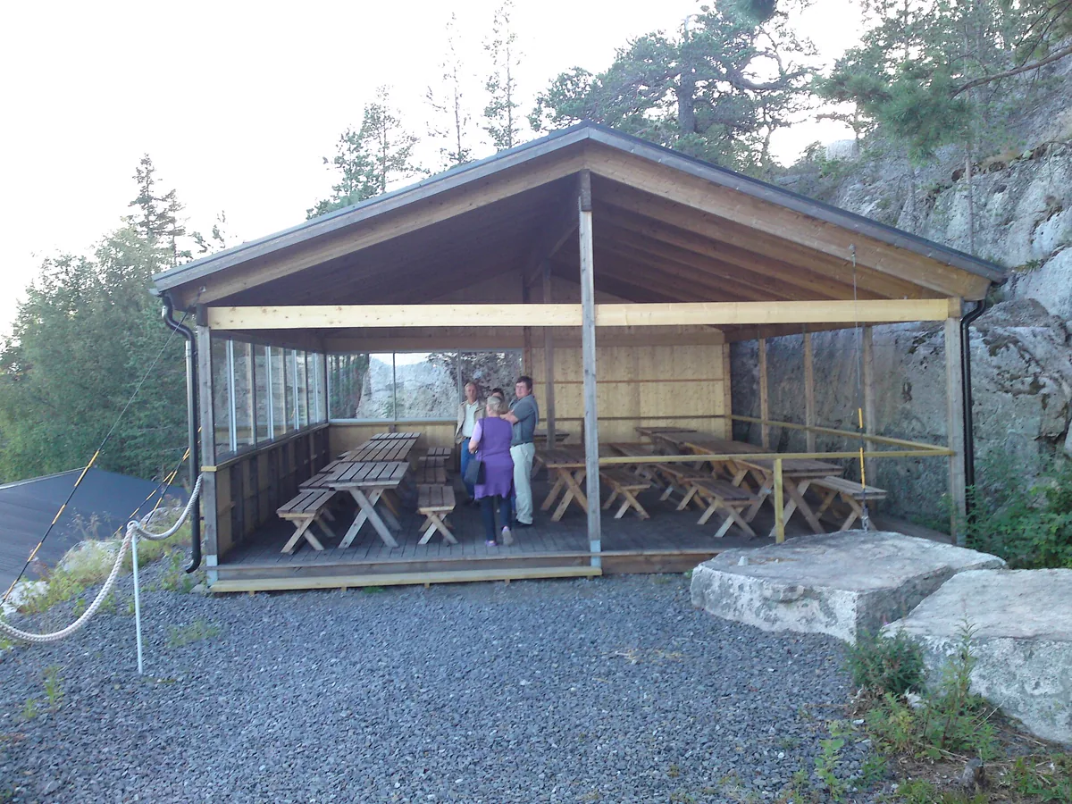 Restaurang Örnnästet, Hemsö Fästning (Hemsö Fortress)