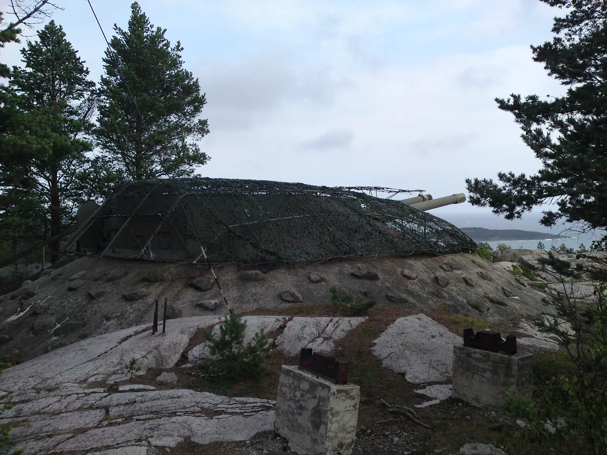 Hemsö fästning, Kanon