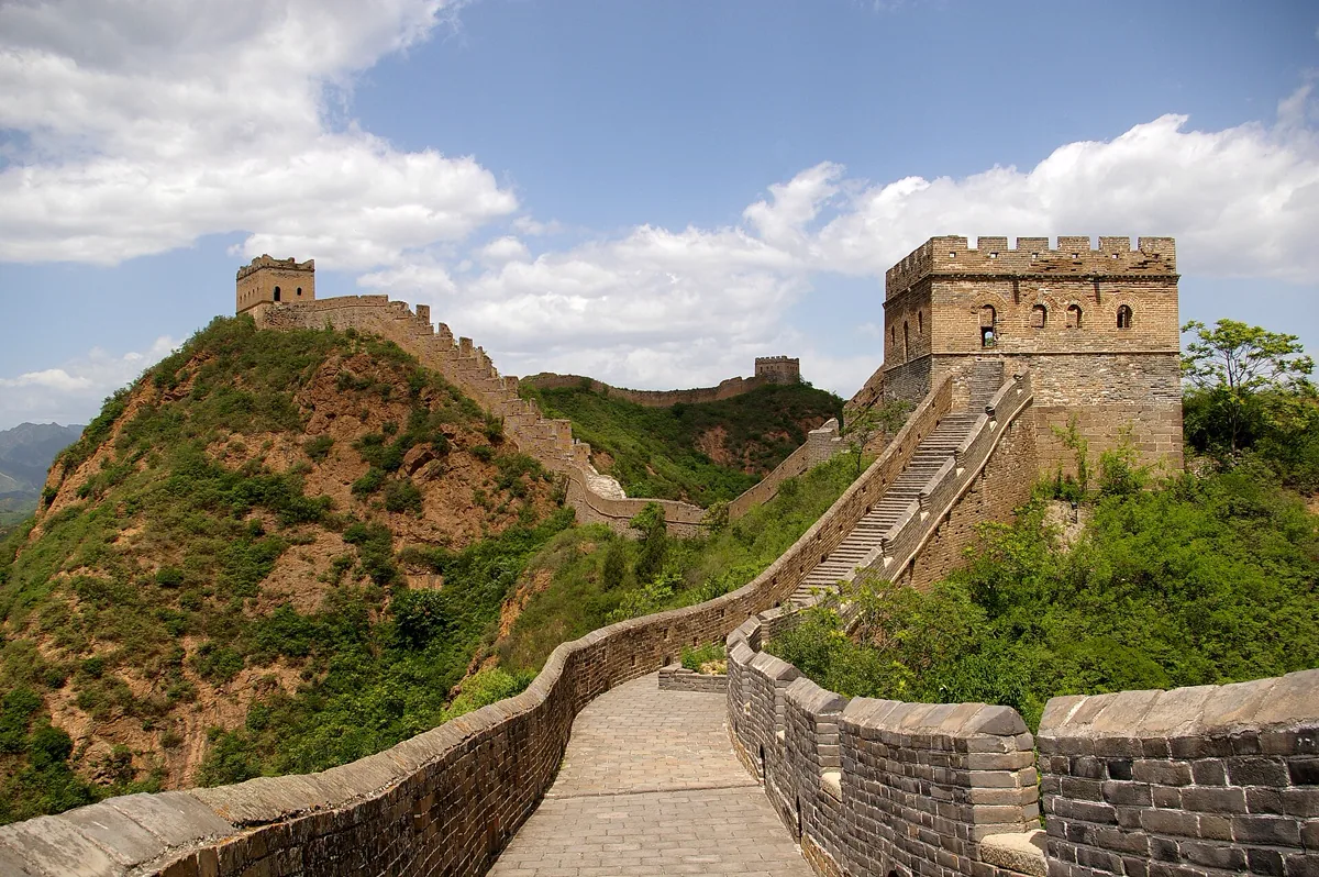 Great Wall of China near Jinshanling