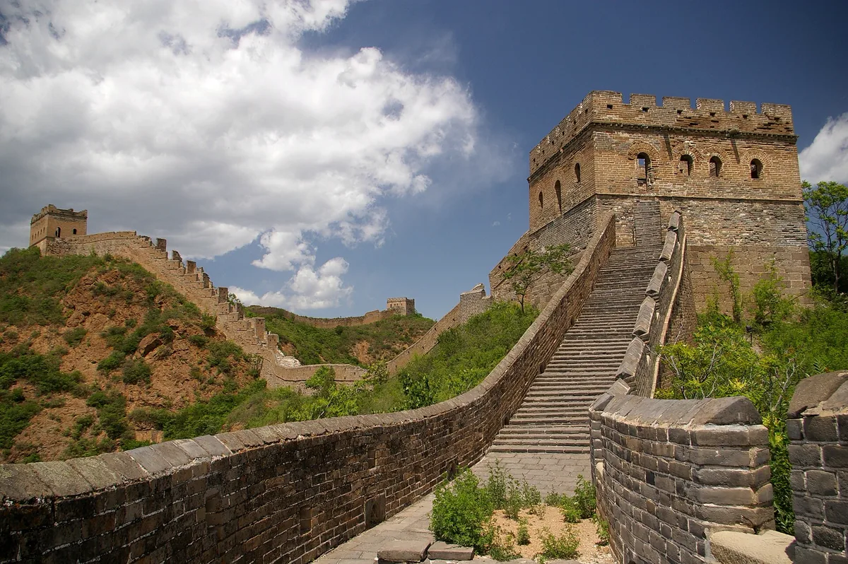 Great Wall of China near Jinshanling