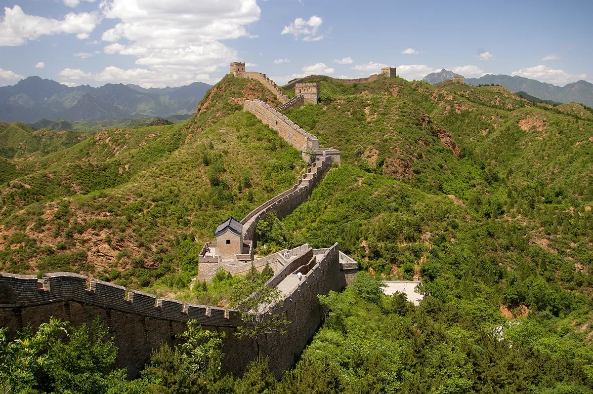 Great Wall of China near Jinshanling