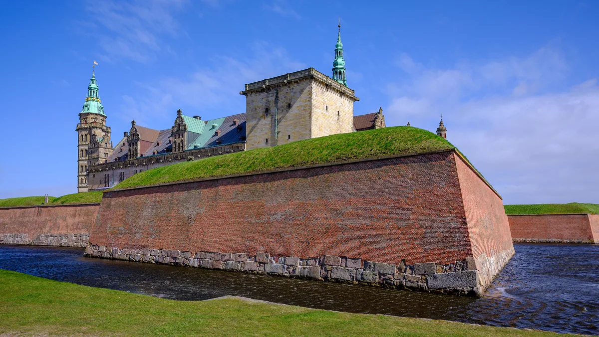 Kronborg is a castle and historical stronghold in the town of Helsingør, Denmark. Immortalised as Elsinore in William Shakespeare's play Hamlet, Kronborg is one of the most important Renaissance castles in Northern Europ