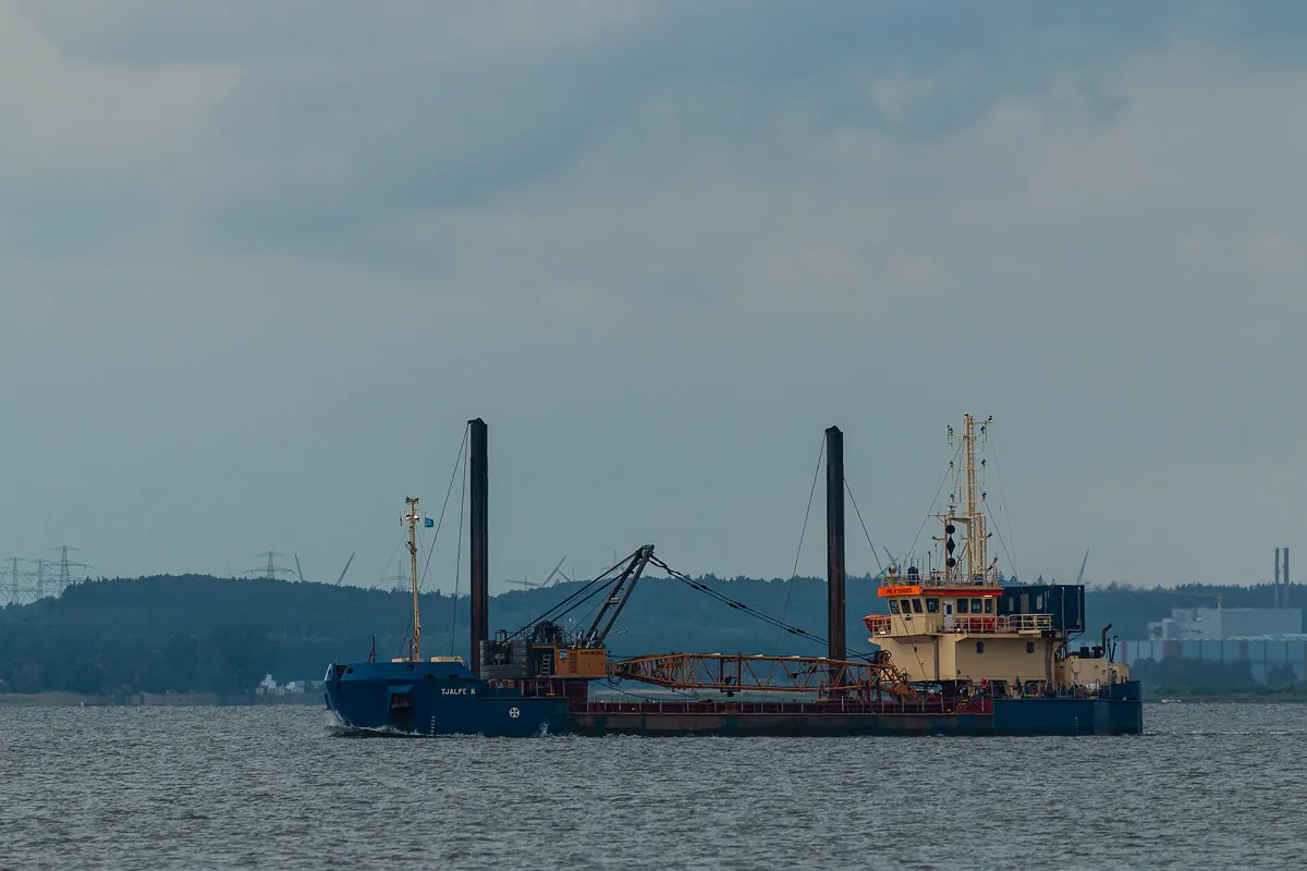 Tjalfe R (ship, 2002) vor Peenemünde
