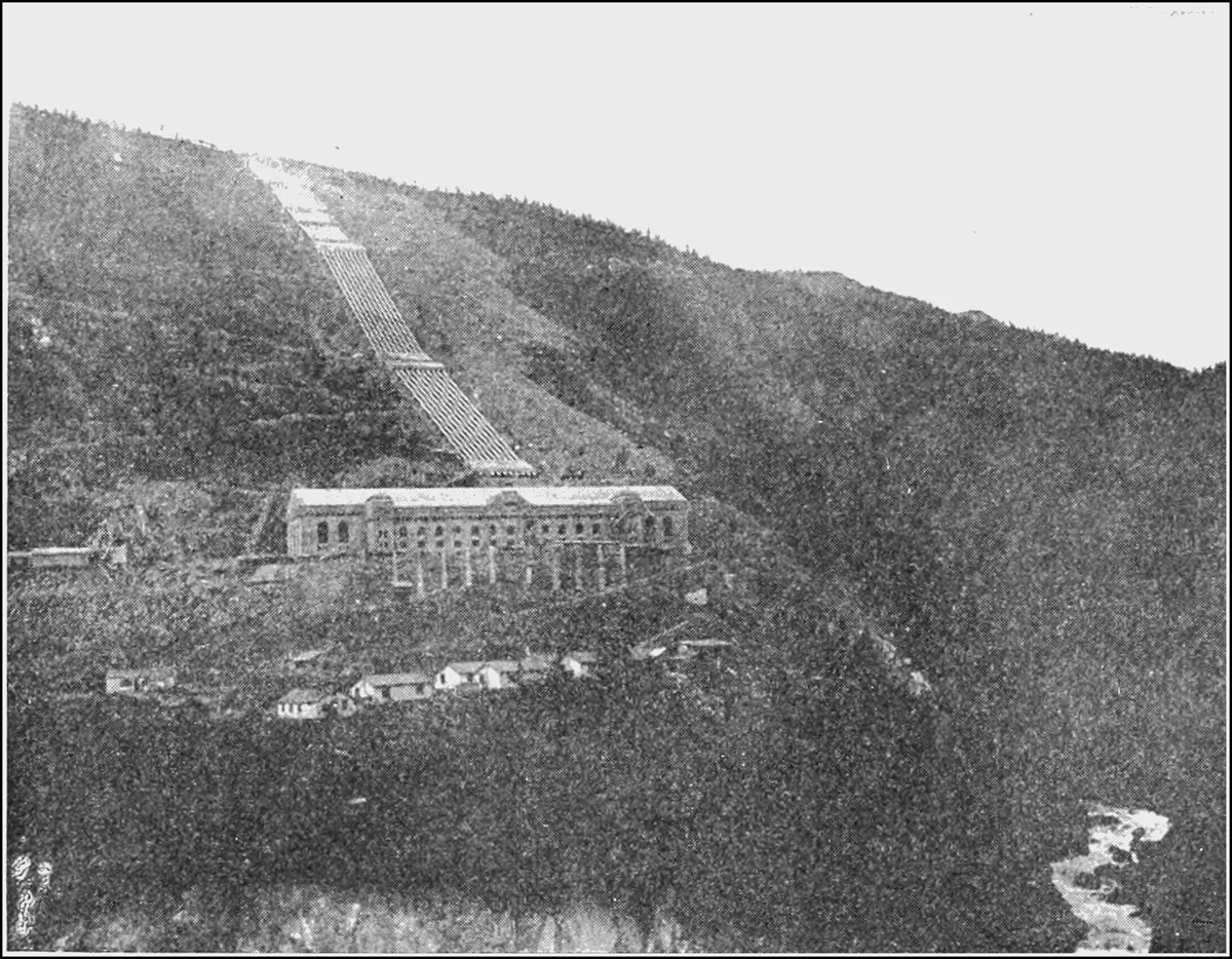 Rjukan fos upper power house
